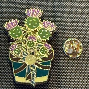 Loungefly Disney Pixar princess Potted Plant Series Pin Merida Brave Cactus